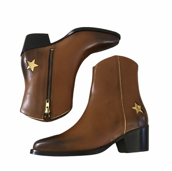 Thursday Boot Co Country Star Brown Leather Boots - Picture 2 of 8